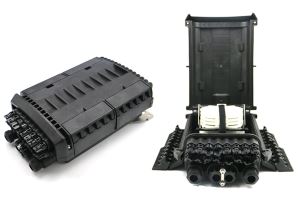 SP-JCD -24- I2 FTTH Drop Cable Type Fiber Optic Splice és Splitter bezárása