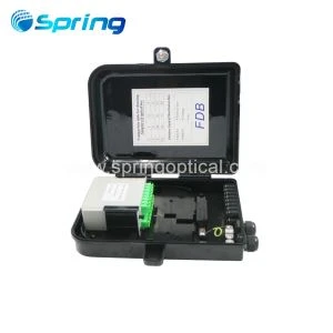 SP -1606-16 b Kültéri ftth falra szerelt vagy pólus tartó szálas optikai splitter elosztó doboz cto doboz