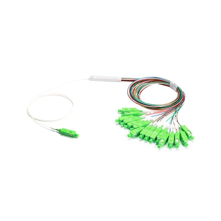 GPON PLC Optical Splitter 1x2 1x4 1x8 1x16 1x32 Single Mode Fiber Optic Splitters
